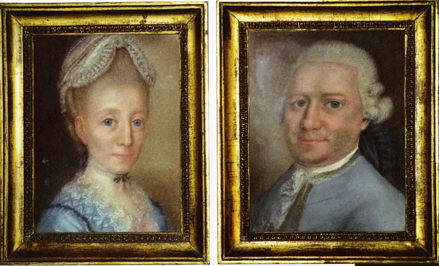 Friedrich und Agnete Charlotte v. Köpken