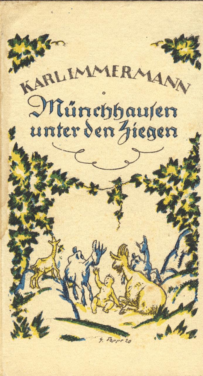 Münchhausen unter den Ziegen 1920
